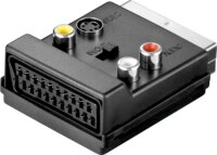 Goobay 50312 SCART apa - SCART/Mini DIN/3x RCA anya Adapter