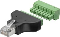 Goobay 76736 8 Pin Sorkapocs anya - RJ45 apa Adapter