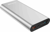 RealPower PB-20000PD Pro Power Bank 20000mAh - Ezüst (+ 65W USB-C töltő)