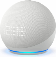 Amazon Echo Dot 5 Okos hangszóró órával - Fehér