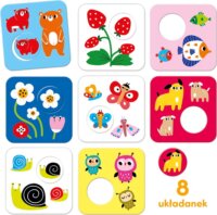 CzuCzu 2009 Ide illik kontrasztos kirakós 8 darabos