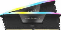 Corsair 64GB / 5600 Vengeance RGB Black DDR5 RAM KIT (2x32GB) (CL40)