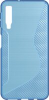 Gigapack S-line Samsung Galaxy A7 (2018) Szilikon Tok - Kék