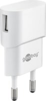 Goobay 44948 Hálózati USB-A töltő - Fehér (5W)