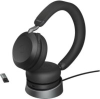 Jabra Evolve2 75 Wireless Headset - Fekete