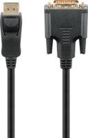 Goobay 51963 DisplayPort 1.2 - DVI-D Kábel 5m - Fekete