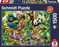 Schmidt Spiele Színes vadvilág - 1500 darabos puzzle