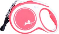 Flexi New Comfort L/8m Csévélő szalagos kutyapóráz - Rózsaszín