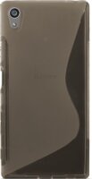 Gigapack S-line Sony Xperia Z5 Szilikon Tok - Füstszínű