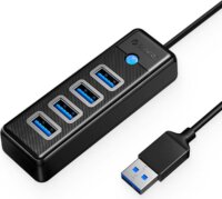 Orico PW4U-U3-015 USB 3.0 HUB (4 port) - Fekete