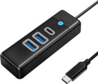 Orico PWC2U-C3-015 USB Type-C 3.0 HUB (3 port) - Fekete