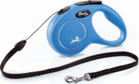 Flexi New Classic S/5m Csévélő szalagos kutyapóráz - Kék