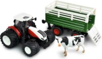 Amewi RC Traktor állatszállító pótkocsival távirányítós munkagép (1:24) - Színes