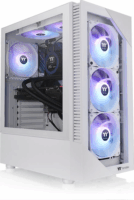 Thermaltake View 200 TG ARGB Snow Számítógépház - Fehér