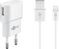 Goobay 45295 USB-A Hálózati töltő - Fehér (5V / 1A)