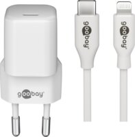Goobay 61084 USB-C Hálózati töltő - Fehér (5V / 3A)