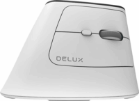 Delux MV6 DB Wireless Vertikális Egér - Fehér