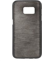 Gigapack Samsung Galaxy S7 Szálcsiszolt Szilikon Tok - Fekete