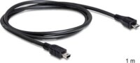 Delock Cable USB 2.0 micro-B male > USB mini male 1 m