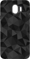 Gigapack Samsung Galaxy J4 (2018) Szilikon Tok - Fekete/Mintás