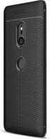 Gigapack Sony Xperia XZ3 Bőr hatású Tok - Fekete/Mintás