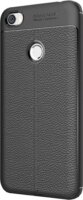 Gigapack Xiaomi Redmi Note 5A Prime Bőr hatású Tok - Fekete/Mintás