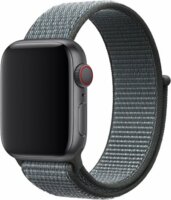 Devia Deluxe Sport 3 Apple Watch S1/2/3/4/5/6/SE Szövet szíj 42/44mm - Sötétszürke