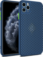 Fusion Breathe Samsung Galaxy A51 Szilikon tok - Kék
