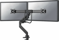 NewStar DS75-450BL2 17"-32" LCD TV/Monitor asztali tartó - Fekete (2 kijelző)