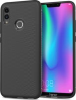 Gigapack Huawei P Smart (2019)/Honor 10 Lite Szilikon Tok - Fekete/Mintás