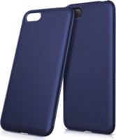 Gigapack Huawei Y5 (2018)/Y5 Prime (2018) Szilikon Tok - Sötétkék/Mintás