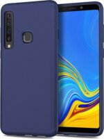 Gigapack Samsung Galaxy A9 (2018) Szilikon Tok - Sötétkék/Mintás