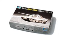 Trumpeter Német King Tiger (P) tank műanyag modell (1:72)