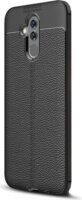 Gigapack Huawei Mate 20 Lite Szilikon Tok - Fekete/Varrás minta