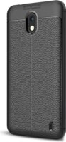 Gigapack Nokia 2 Szilikon Tok - Fekete/Varrás minta