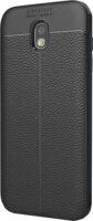 Gigapack Samsung Galaxy J3 (2017) Szilikon Tok - Fekete/Varrás minta