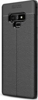 Gigapack Samsung Galaxy Note 9 Szilikon Tok - Fekete/Varrás minta