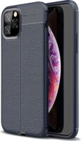 Gigapack Apple iPhone 11 Pro Szilikon Tok - Sötétkék/Varrás minta