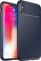 Gigapack Apple iPhone XS Max Szilikon Tok - Sötétkék