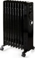 Domo DO7327R Elektromos Olajradiátor 9 tagos 2000W - Fekete