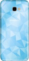 Gigapack Samsung Galaxy J4 Plus Szilikon Tok - Világoskék/3D Minta
