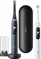 Oral-B iO Series 7 Duo Magnetikus Elektromos fogkefe - Fekete/Fehér