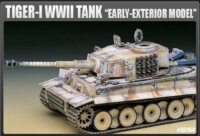 Academy Pz.Kpfw VI Tiger Early Version tank műanyag modell (1:35)