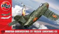 Airfix Mikoyan-Gurevich MiG-17 Fresco vadászrepülőgép műanyag modell (1:72)