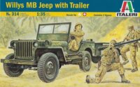 Italeri Willys MB Jeep műanyag modell (1:35)