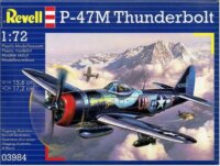 Revell P-47 Thunderbolt vadászrepülőgép műanyag modell (1:72)