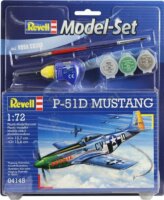 Revell P-51 D Mustang vadászrepülőgép műanyag modell (1:72)