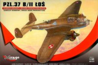 Mirage Hobby PZL.37B / II Moose Bomb vadászrepülőgép műanyag modell (1:48)