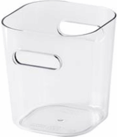 Smartstore Compact Clear Mini műanyag Tárolódoboz 0,6L - Átlátszó