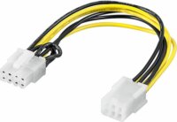 Cable adapter PCI Express Akyga AK-CA-07 6pin-F/8pin-M 28cm